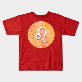 Leo astrological sign Kids T-Shirt